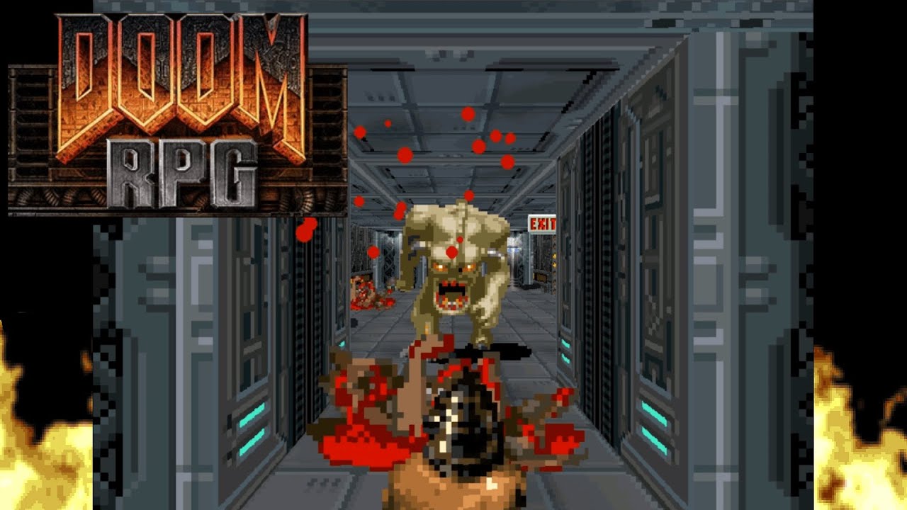 Doom RPG gameplay